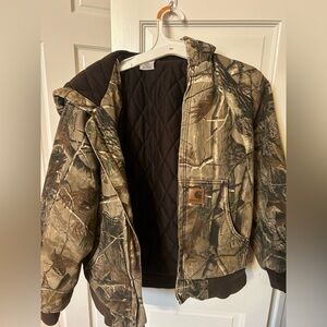 Carhartt Brown Quilted Jacket